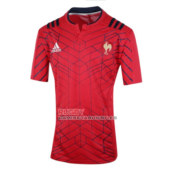 Camiseta de Francia Rugby 2017 World Cup Pre Match